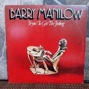 BARRY MANILOW-Tryin' To Get The Feeling AL4060 Vinyl Record 1975
